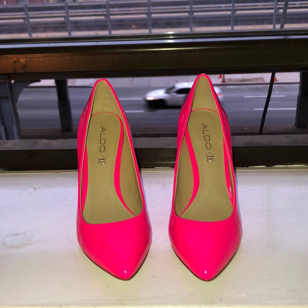 Hot Pink High Heels